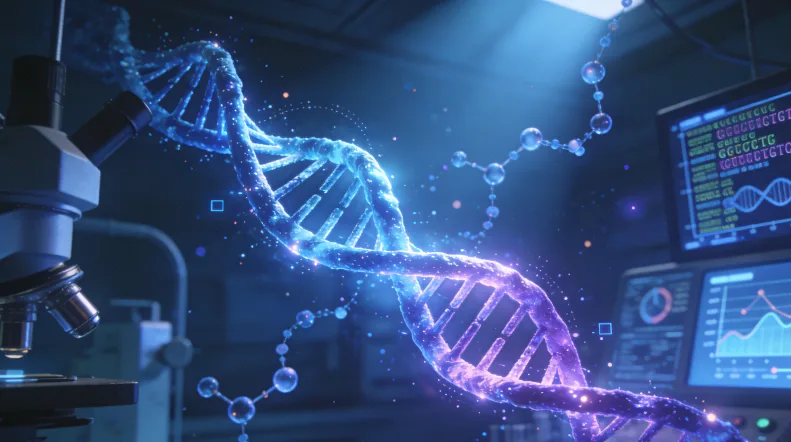 淋巴瘤基因检测样本采集与处理流程示意图