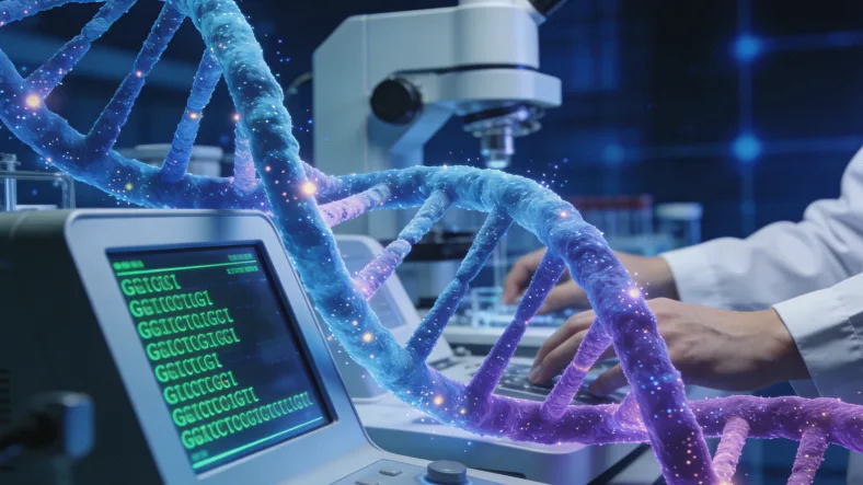 基因检测报告关键信息区域标注