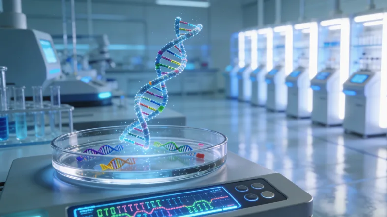 基因检测样本采集过程展示