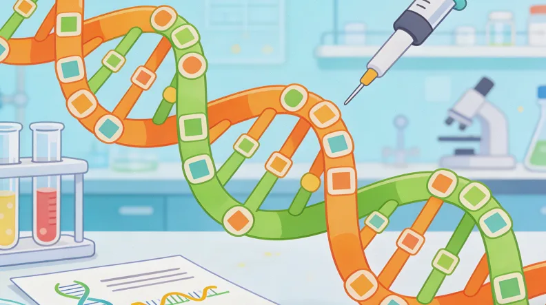 专业顾问进行一对一遗传咨询场景