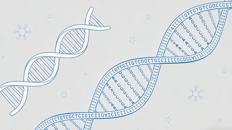 基因检测样本采集操作特写