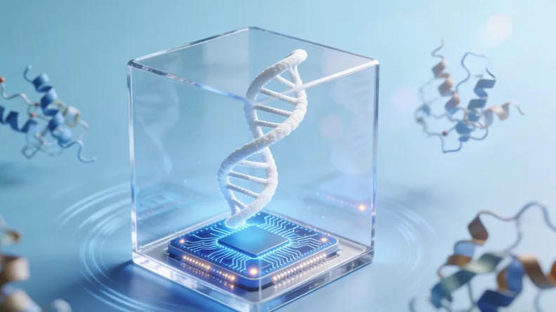 基因检测样本采集过程示意