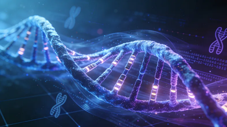 基因检测报告重点页面示意图