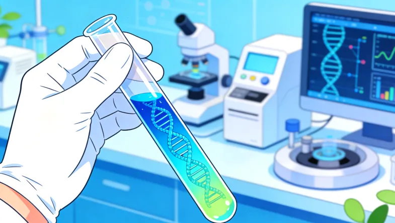 脑胶质瘤基因检测核心靶点示意图