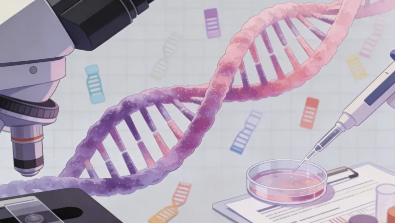 规范化基因检测流程步骤图