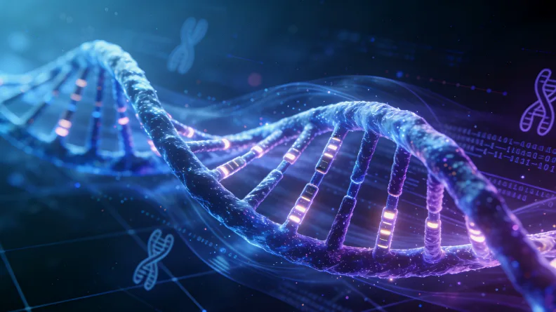 遗传咨询师与客户沟通示意图