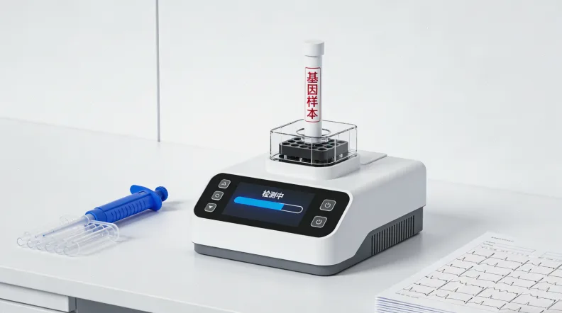 基因测序实验室内部工作环境