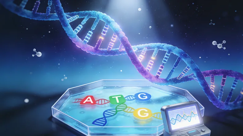 高通量测序实验室内部工作场景