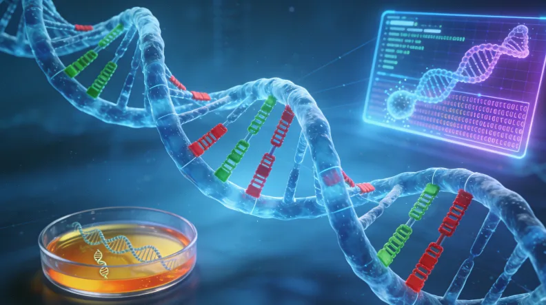 基因检测样本采集（采血或口腔拭子）过程示意