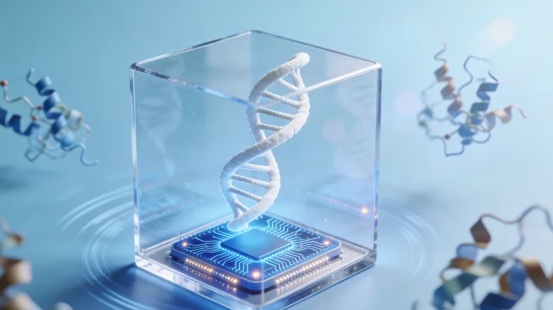 专业人员进行无痛口腔拭子采样示范