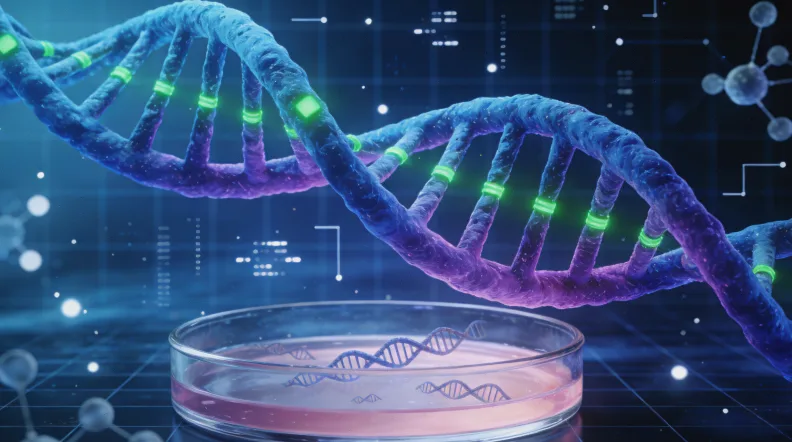 遗传咨询师与客户进行面对面沟通