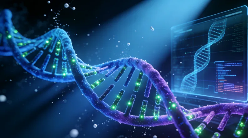 专业遗传咨询师进行家系评估示意图