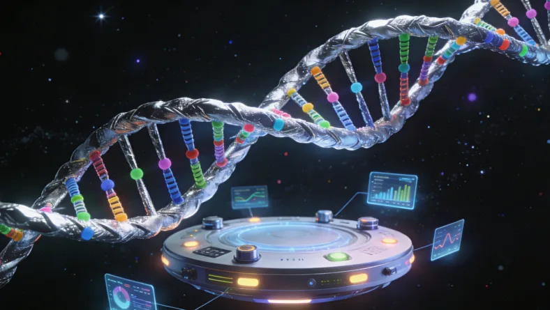 基因检测样本采集（血液或口腔拭子）示意图