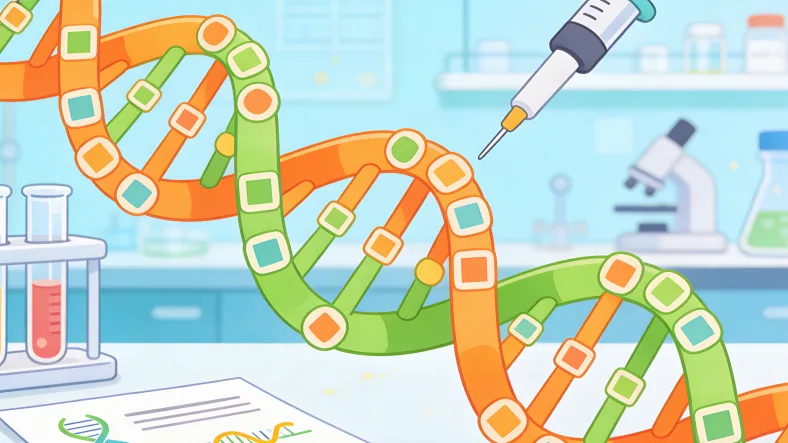 遗传咨询师与客户面对面沟通场景