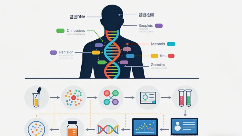 专业顾问进行检测前咨询沟通场景