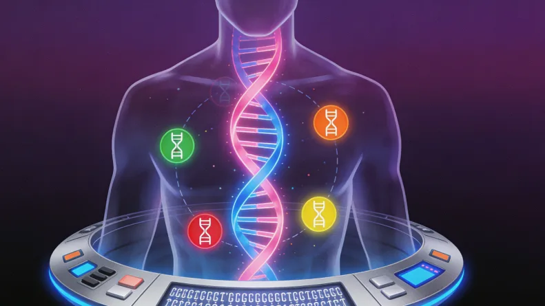 高通量测序实验室内部工作场景