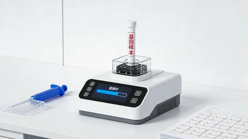 遗传咨询师与市民进行面对面沟通