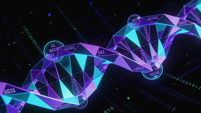 专业人员进行口腔拭子采样示意