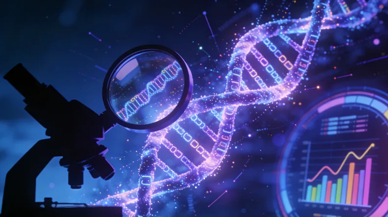 专业顾问进行一对一遗传咨询场景