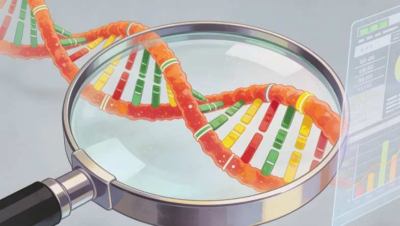 高通量测序实验室内部工作场景