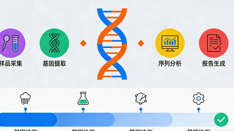 基因检测样本采集（采血或唾液）示意图
