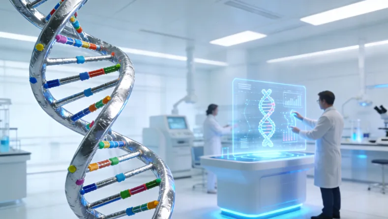 基因测序实验室内部工作环境