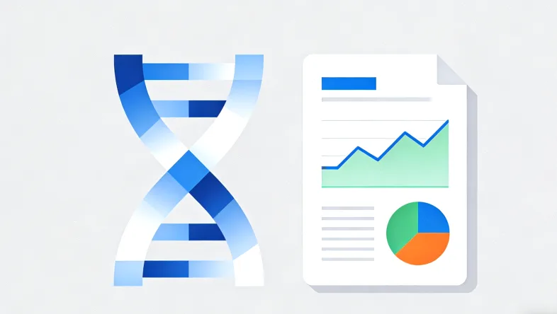 遗传咨询师与客户面对面沟通场景