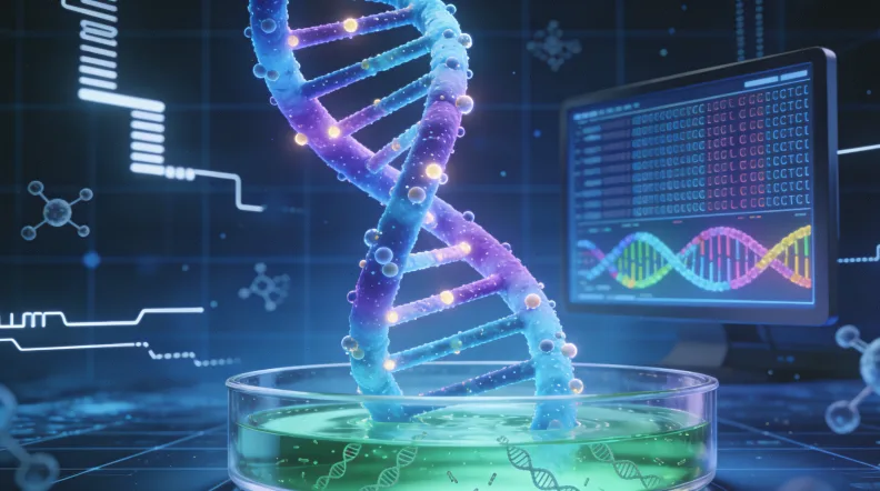 实验室高通量测序仪工作场景