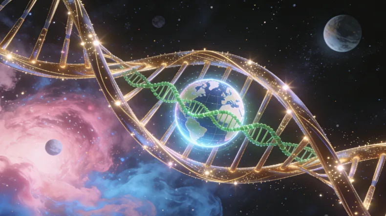 高通量基因测序仪在实验室工作的示意图
