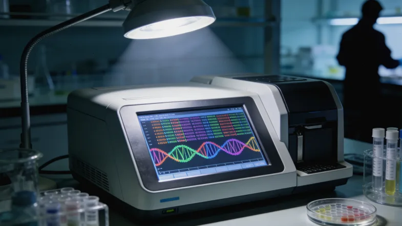 高通量基因测序实验室内部工作环境