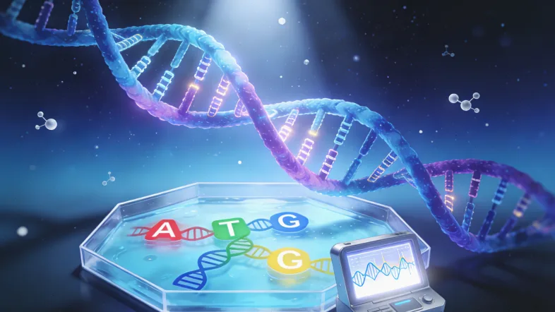 专业顾问在咨询室进行检测前讲解