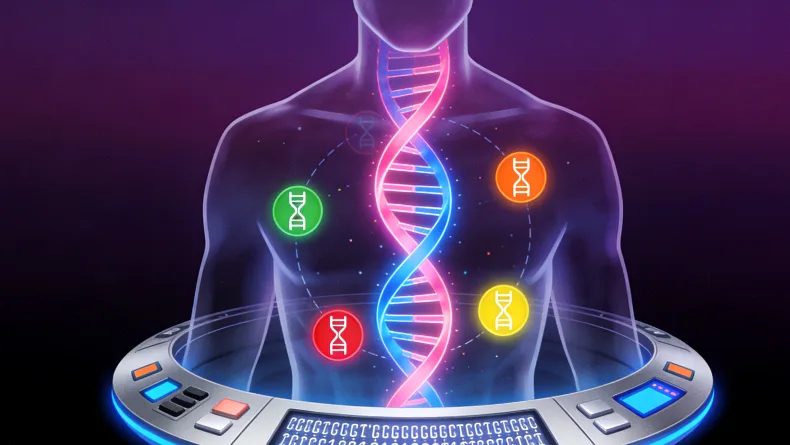 基因检测报告关键部分（如结果摘要、建议）特写