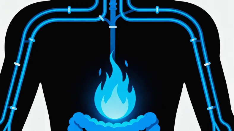 专业人员正在进行静脉血样本采集