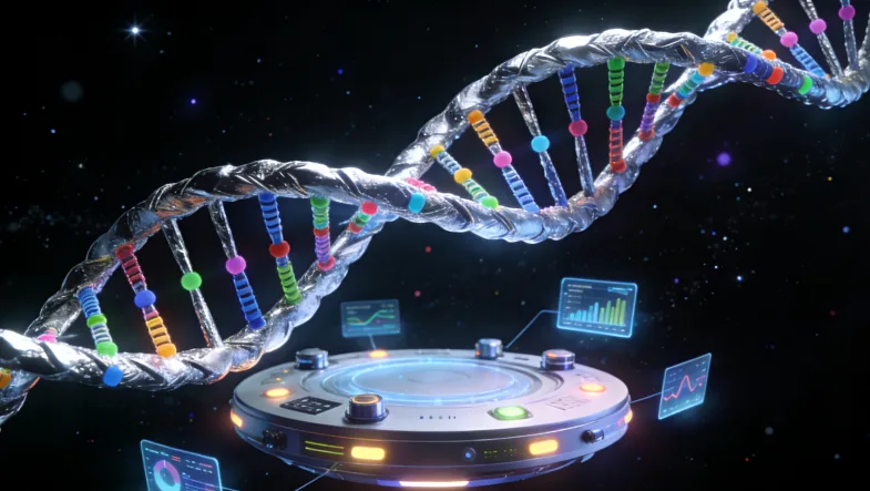 专业顾问进行一对一遗传咨询场景