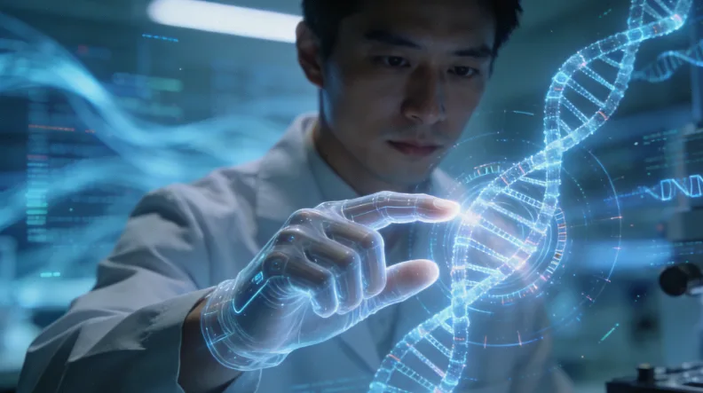 基因检测咨询师与市民沟通场景