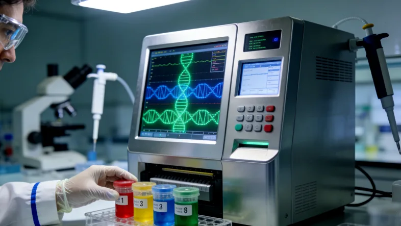 基因检测指导靶向药物治疗原理简图