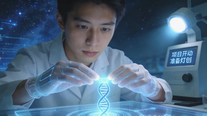 基因检测样本采集（抽血）操作实拍