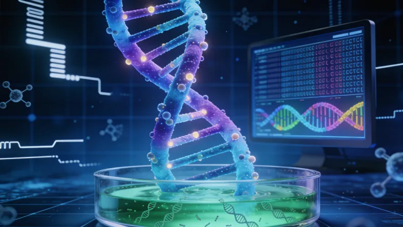 肉瘤基因检测从取样到报告的完整流程示意图