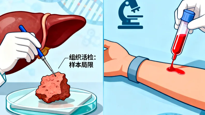 护士在合作医院进行静脉采血操作