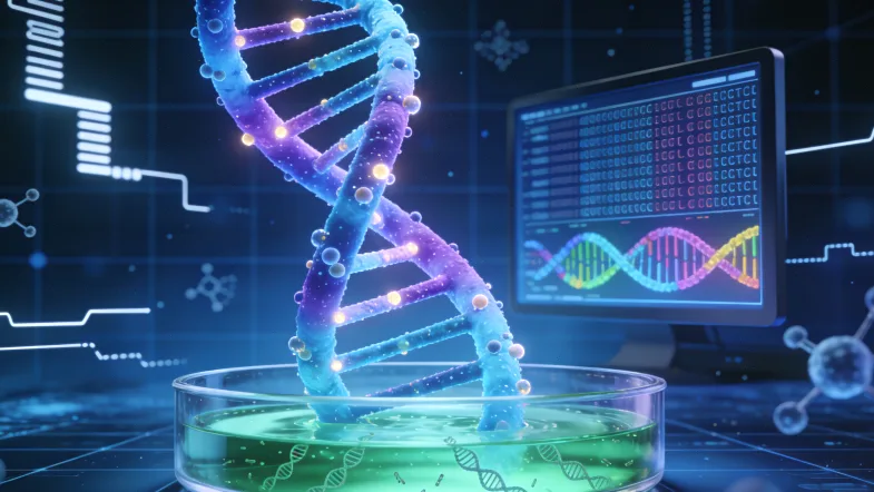 结直肠癌基因检测核心流程示意图