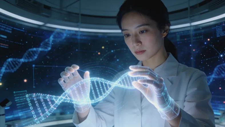 肿瘤组织切片与血液样本采集示意图