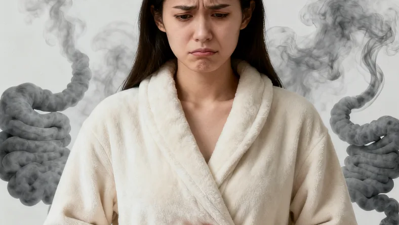 病理医生在显微镜下挑选肿瘤组织