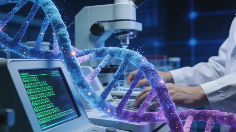 专业人员正在进行静脉血样本采集