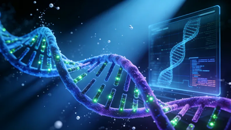 脑膜瘤基因检测核心流程示意图