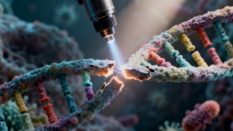 专业人员正在进行静脉血样本采集