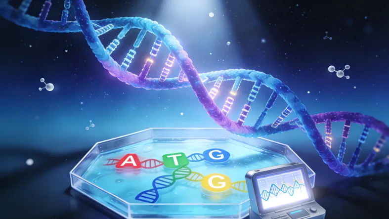 子宫内膜癌基因检测全流程示意图