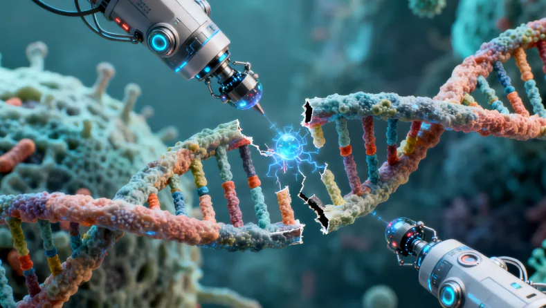 基因检测报告关键部分（如靶向药物提示）示例图