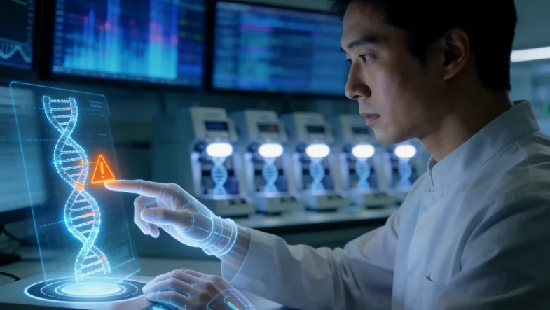 病理切片样本与基因测序仪对比图