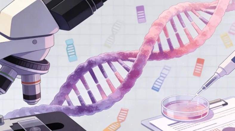 基因测序仪工作状态特写