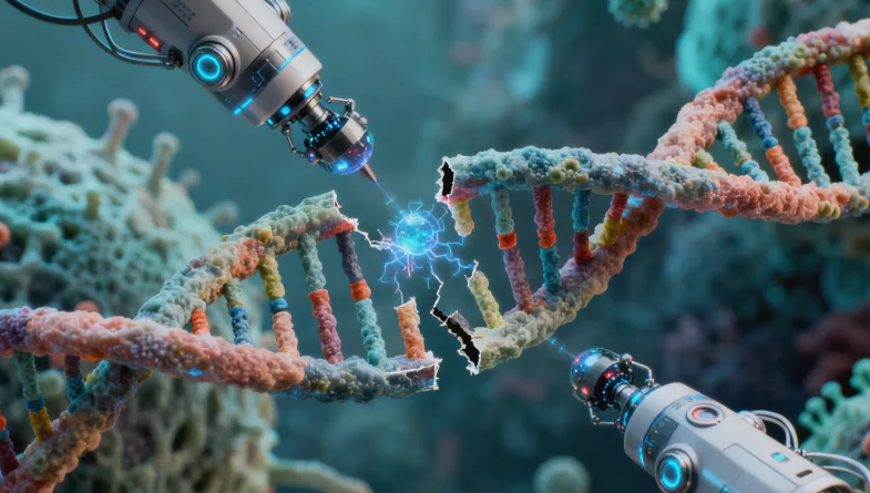 在线遗传咨询视频沟通场景示意图